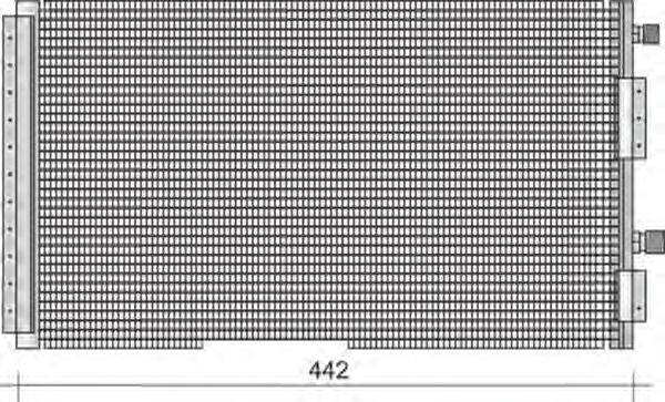 Конденсатор, кондиционер MAGNETI MARELLI 350203433000