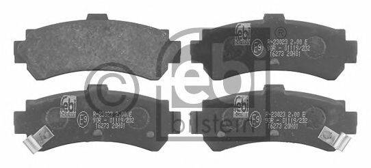 Комплект тормозных колодок, дисковый тормоз NISSAN 44060-0M890