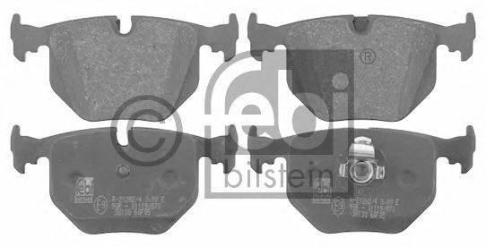 Комплект тормозных колодок, дисковый тормоз FEBI BILSTEIN 16549