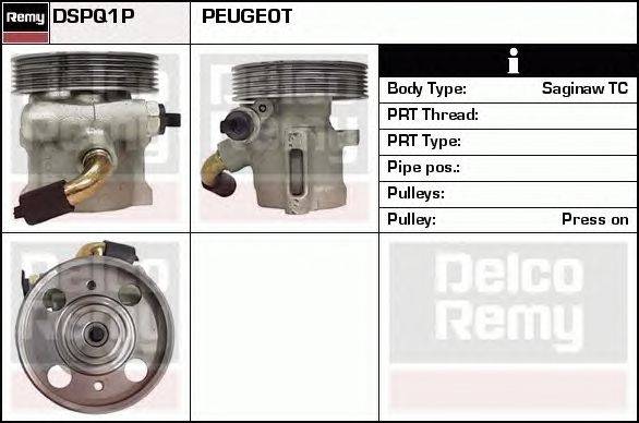 Гидравлический насос, рулевое управление DELCO REMY DSPQ1P