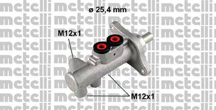 Главный тормозной цилиндр METELLI 05-0609