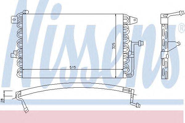 Конденсатор, кондиционер NISSENS 94205