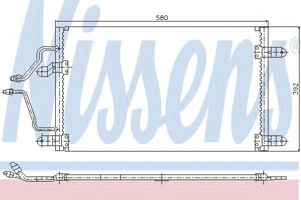 Конденсатор, кондиционер NISSENS 94245