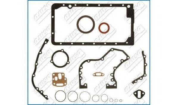 Комплект прокладок, блок-картер двигателя AJUSA 54043700