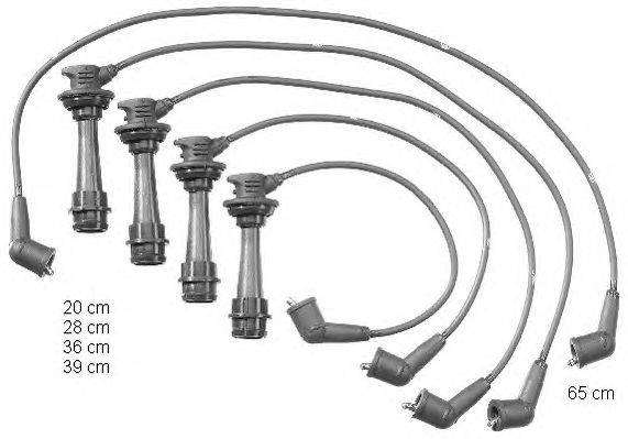 Комплект проводов зажигания BERU ZEF1304