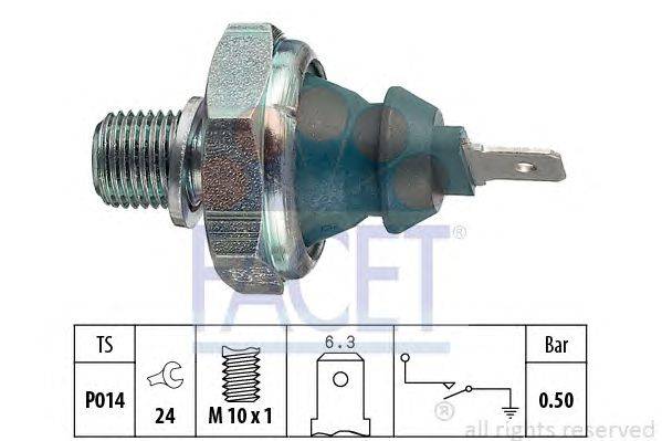 Датчик давления масла FACET 70138