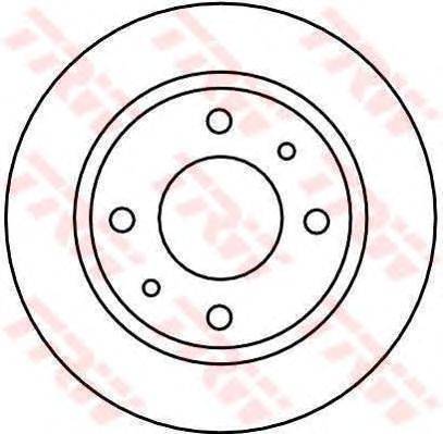 Тормозной диск TRW DF4474