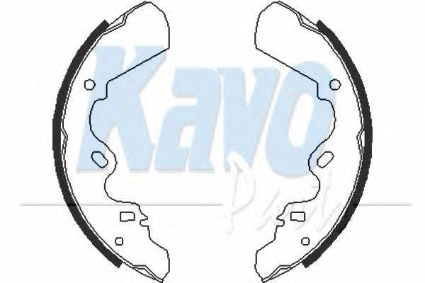 Комплект тормозных колодок KAVO PARTS BS-3901