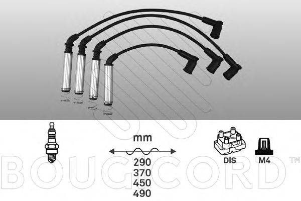 Комплект проводов зажигания BOUGICORD 4197