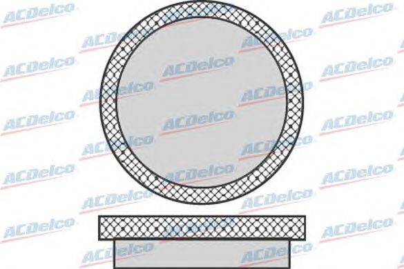 Комплект тормозных колодок, дисковый тормоз ACDelco AC058746D