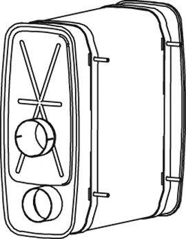 Средний / конечный глушитель ОГ DINEX 47305