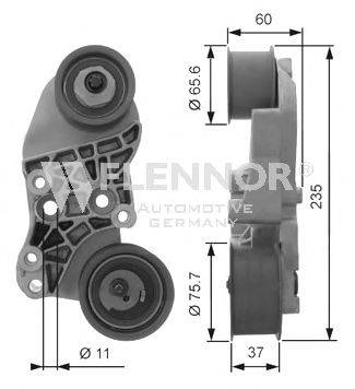 Натяжной ролик, ремень ГРМ FLENNOR FS99371