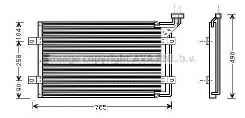 Конденсатор, кондиционер AVA QUALITY COOLING CR5038