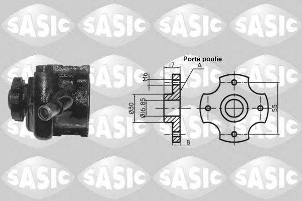 Гидравлический насос, рулевое управление SASIC 7070019