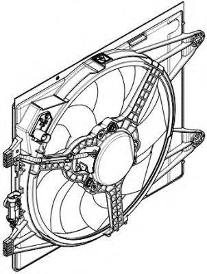Вентилятор, охлаждение двигателя J. DEUS EV899210
