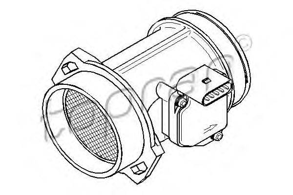 Расходомер воздуха TOPRAN 111430