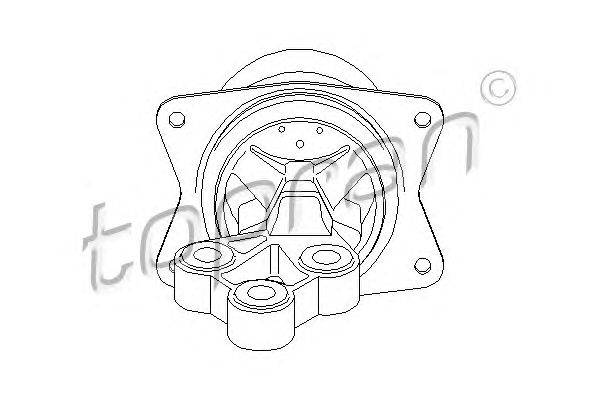 Подвеска, двигатель TOPRAN 206 575