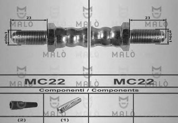 Тормозной шланг MALÒ 80269