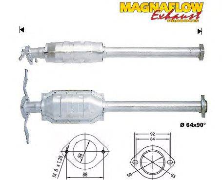 Катализатор MAGNAFLOW 80065D