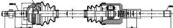 Приводной вал GSP 209061