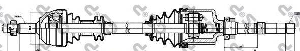 Приводной вал GSP 210106