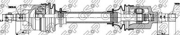 Приводной вал GSP 210121