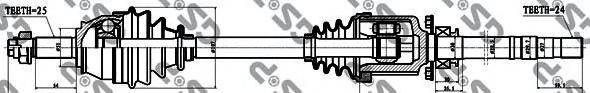 Приводной вал GSP 217019