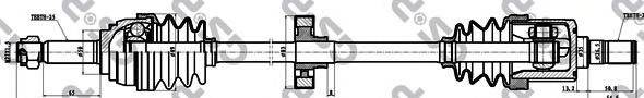 Приводной вал GSP 224023