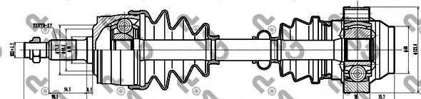Приводной вал GSP 235011
