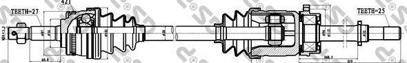 Приводной вал GSP 241024