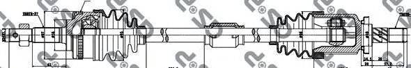 Приводной вал GSP 241130