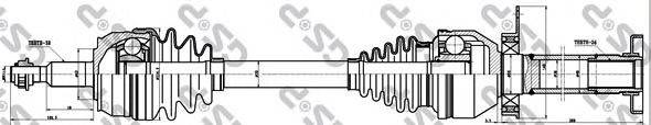 Приводной вал GSP 261140