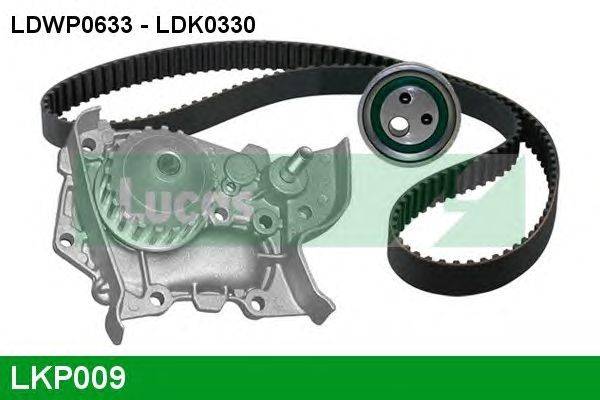 Водяной насос + комплект зубчатого ремня LUCAS ENGINE DRIVE LKP009