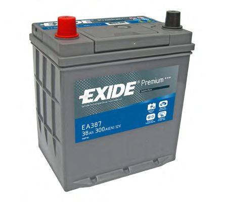 Стартерная аккумуляторная батарея; Стартерная аккумуляторная батарея EXIDE EA387