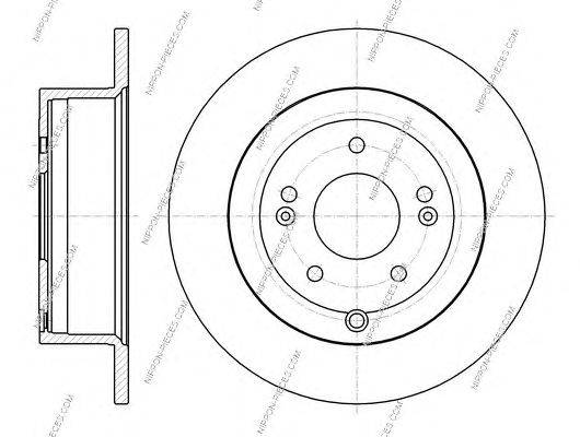 Тормозной диск NPS J3310521