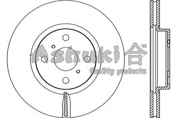 Тормозной диск ASHUKI 0990-3612