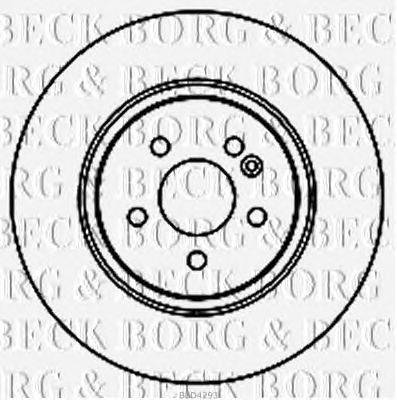 Тормозной диск BORG & BECK BBD4293