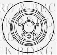 Тормозной диск BORG & BECK BBD4785