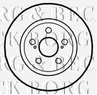 Тормозной диск BORG & BECK BBD4790