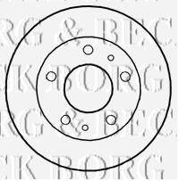 Тормозной диск BORG & BECK BBD4802
