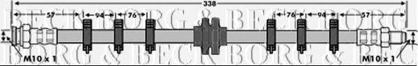 Тормозной шланг BORG & BECK BBH6099