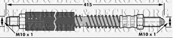 Тормозной шланг BORG & BECK BBH7026