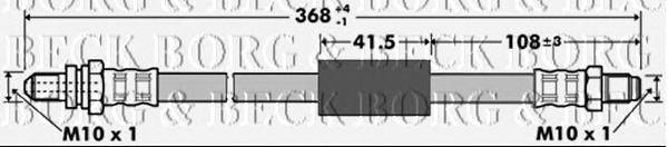 Тормозной шланг BORG & BECK BBH7355