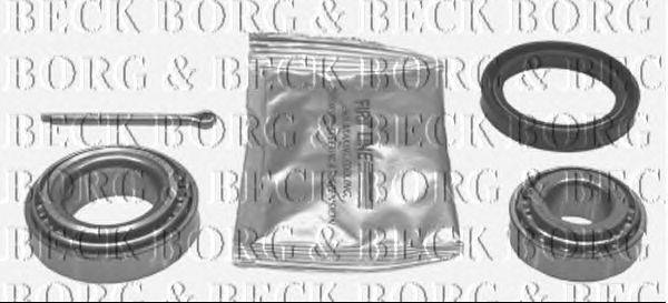 Комплект подшипника ступицы колеса BORG & BECK BWK034