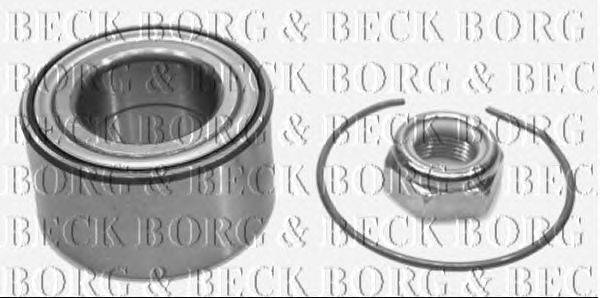 Комплект подшипника ступицы колеса BORG & BECK BWK064