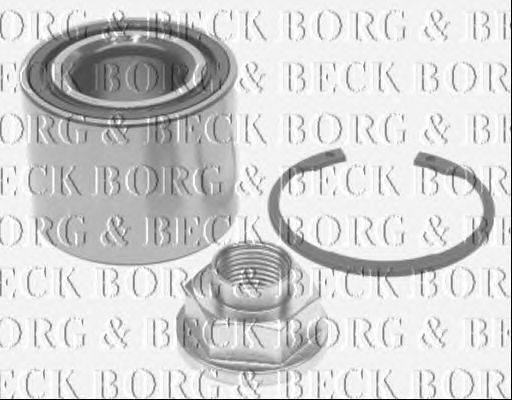 Комплект подшипника ступицы колеса BORG & BECK BWK1143