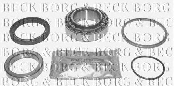 Комплект подшипника ступицы колеса BORG & BECK BWK226