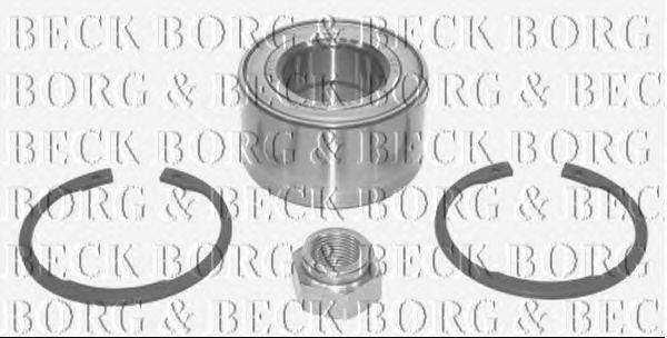 Комплект подшипника ступицы колеса BORG & BECK BWK321