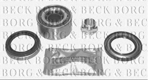 Комплект подшипника ступицы колеса BORG & BECK BWK359