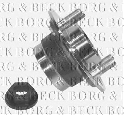 Комплект подшипника ступицы колеса BORG & BECK BWK472
